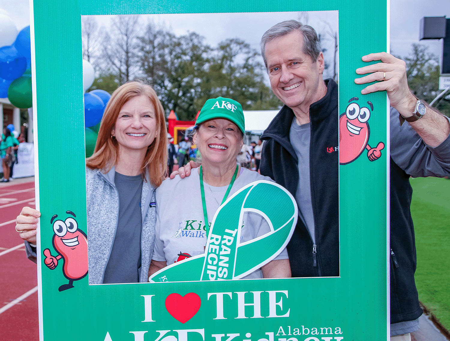 USA Health CEO Owen Bailey, MSHA, FACHE, served as the 2024 honorary chair for the Mobile Kidney Walk.