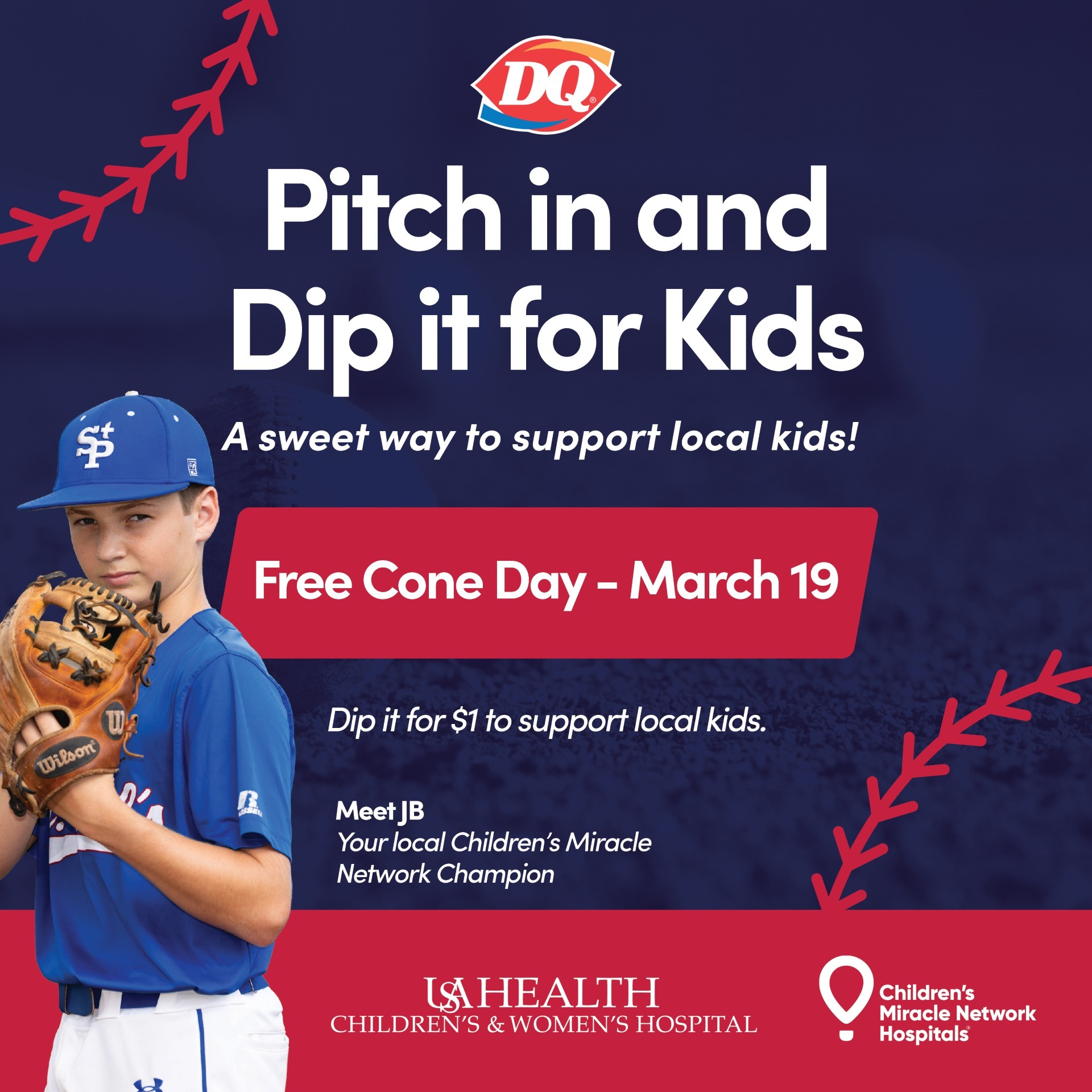 Dairy Queen Free Cone Day supports Children’s & Women’s Hospital