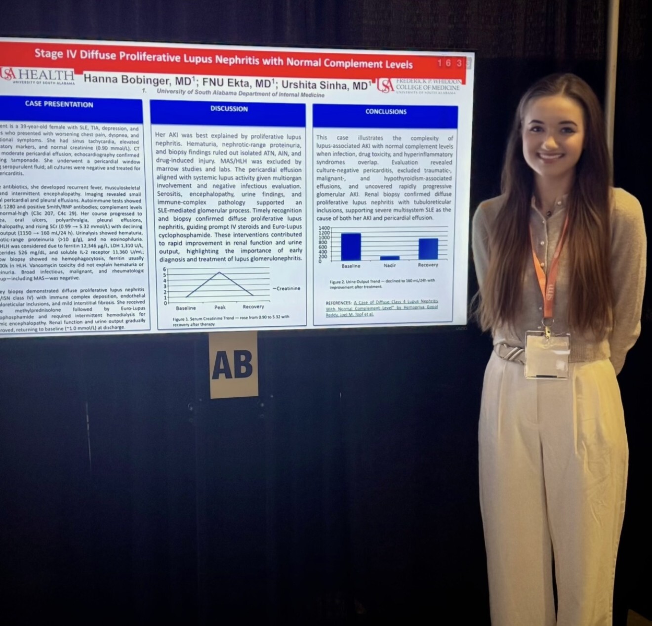 Resident presents case at Society of Hospital Medicine