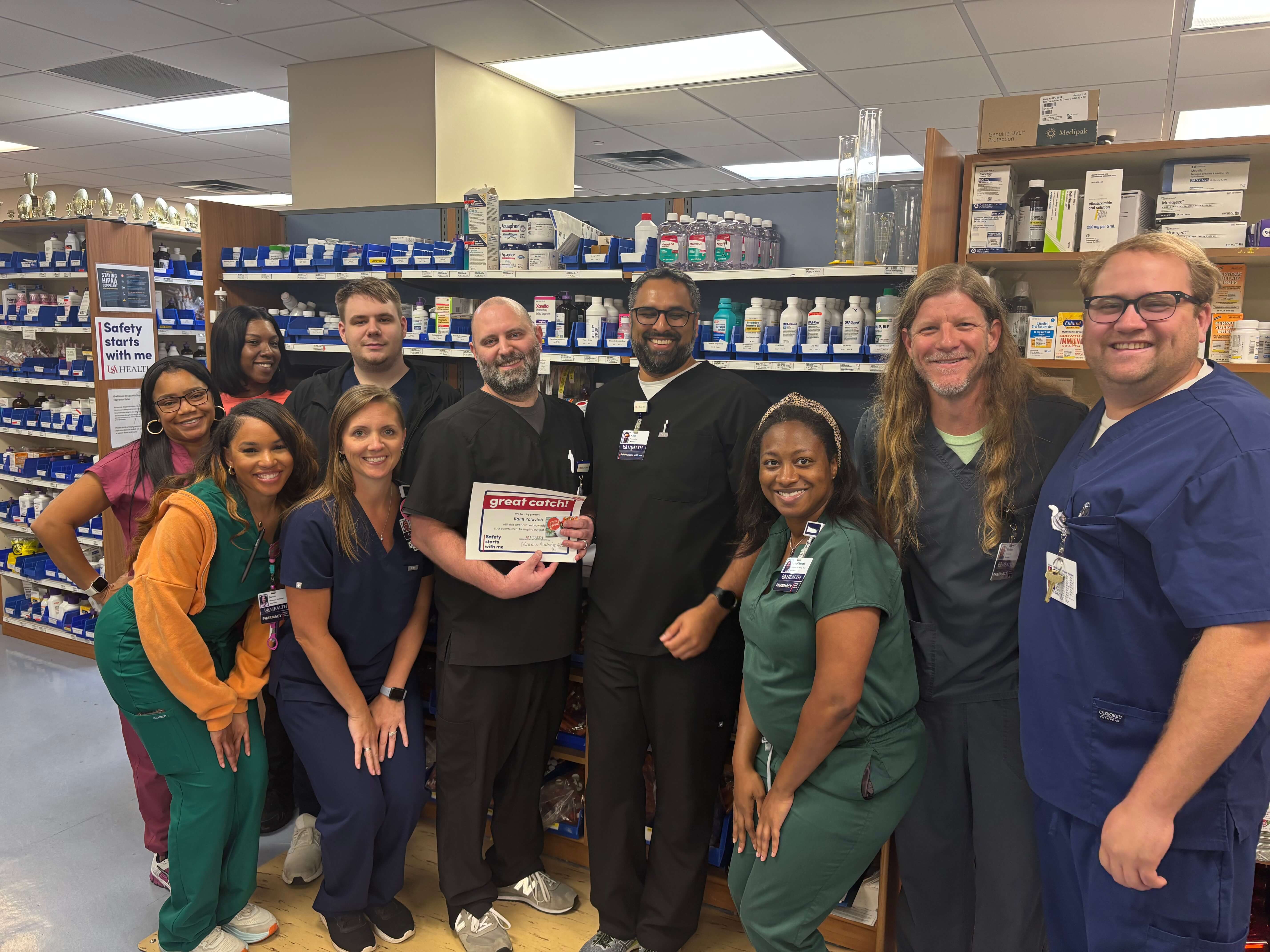 Keith Polovich, PharmD, a pharmacist