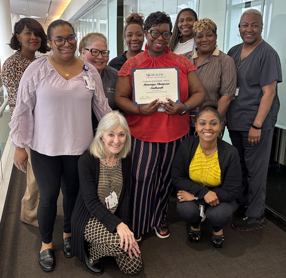 MCI celebrates March Employee of the Month, Monsenya Thompson-Stallworth