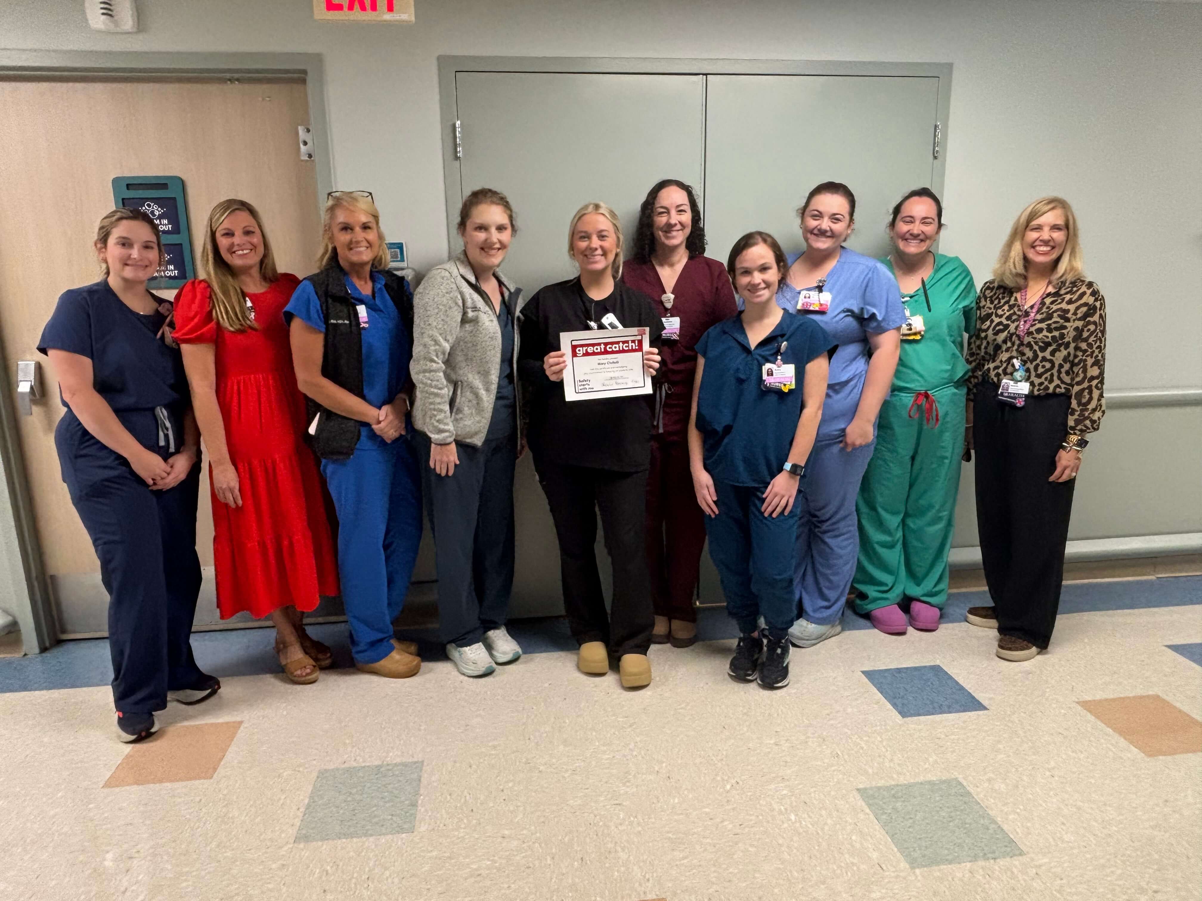 Mary Civitelli, RN, a nurse in Labor and Delivery