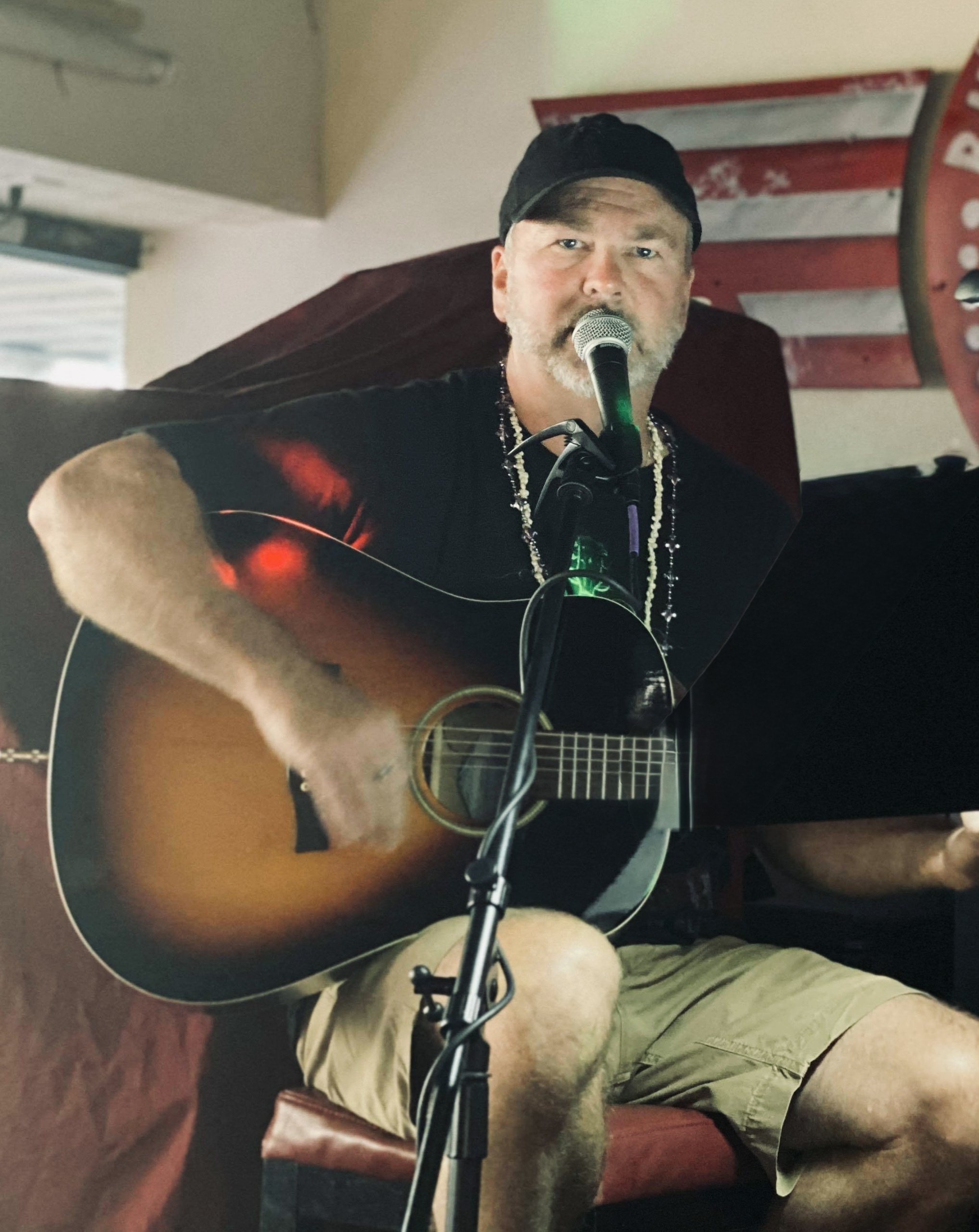 Rhett Plash playing guitar