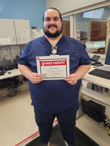 Weldon Wright, radiology tech