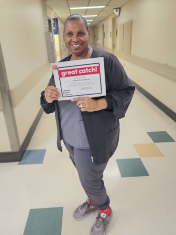 Twana Richardson, patient transport supervisor