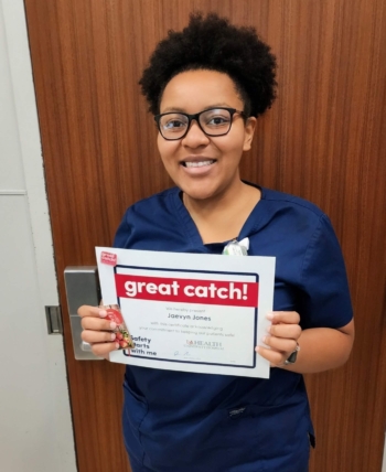 Jaevyn Jones, radiology tech