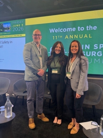 Faculty and advanced practice providers from the USA Health Spine Institute recently attended the 11th Annual Safety in Spine Surgery Summit in New York City, where research from USA Health was featured and was part of the academic syllabus.