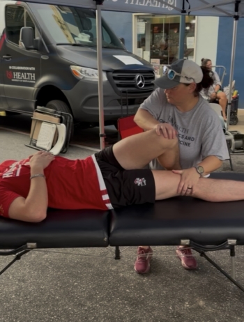 The medical team remained on site throughout the event to evaluate injuries, manage heat-related concerns, and help athletes return to competition safety. The team addressed injuries including neck strain, cuts and bruises.
