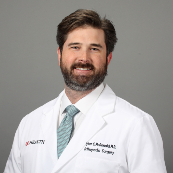 McDonald presents talk on patient-reported outcomes measures