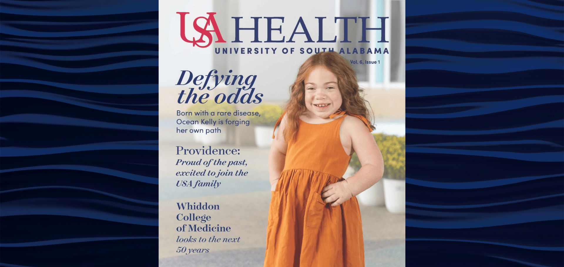 Now online: Read the new issue of USA Health magazine