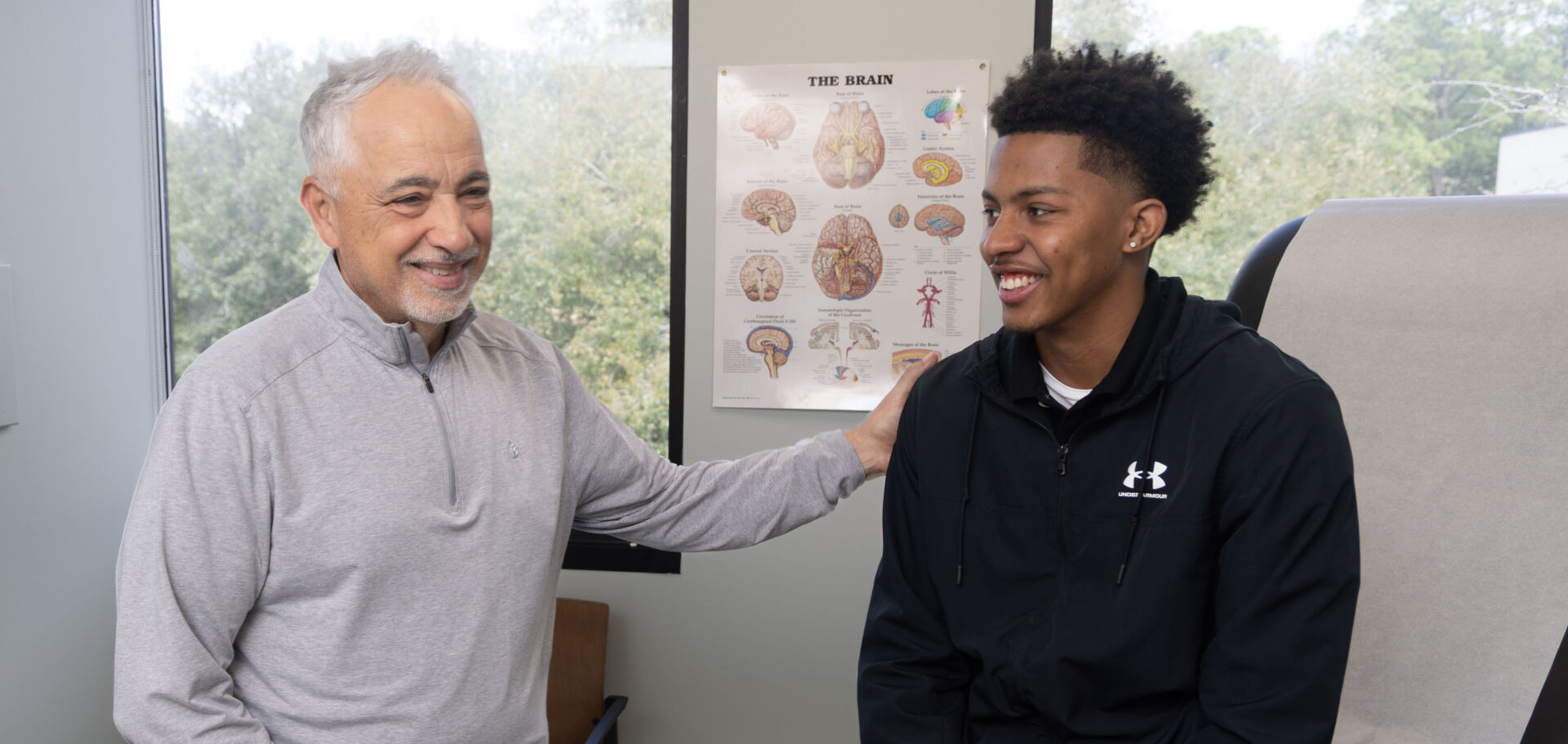 Anthony Martino, M.D., and Jamael Nettles