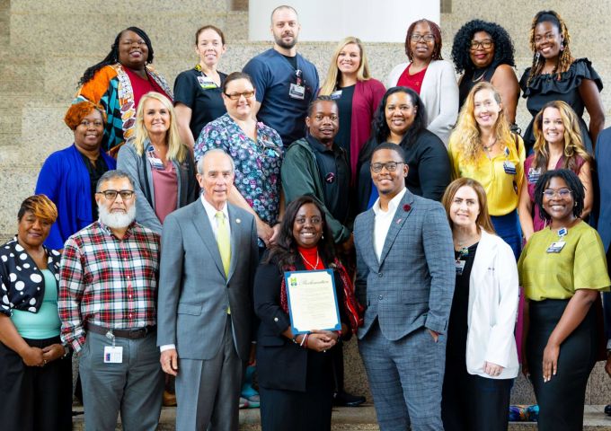 Mobile recognizes USA Health efforts during Sickle Cell Awareness Month 