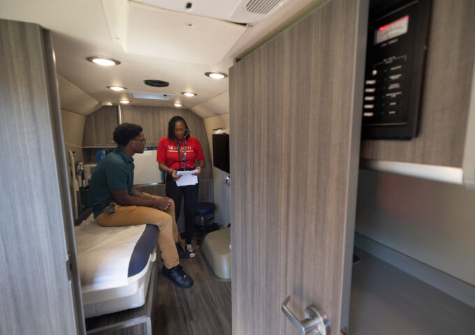 USA Health mobile clinic
