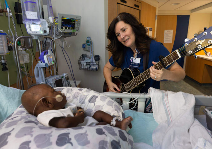 Board certified music therapist joins Children’s & Women’s Hospital staff 