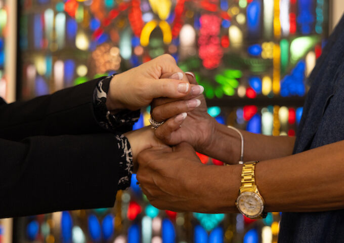 Blessing of the Hands ceremony