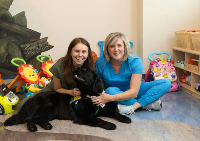 First full-time facility dog joins USA Health Children’s & Women’s Hospital