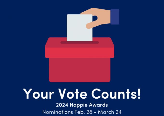 It’s Nappie time: Vote once daily for your favorites