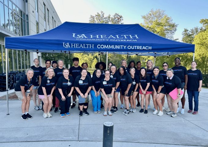 Sixty new car seats given away by USA Health Children’s & Women’s Hospital