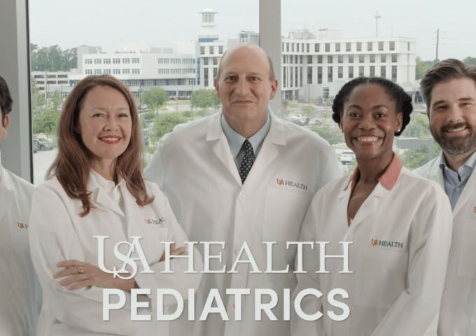 USA Health launches new ad campaign focused on pediatric care