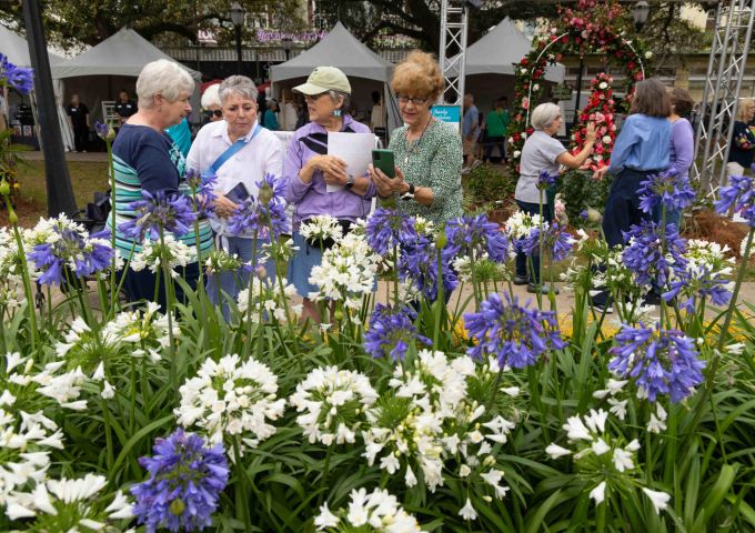 Thousands visit Festival of Flowers in downtown Mobile