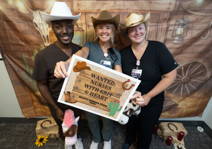 Nurses week photo booth