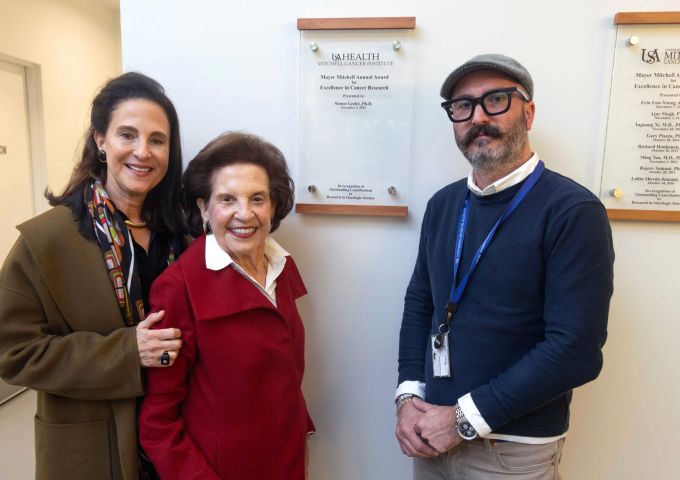 USA Health Mitchell Cancer Institute selects Grelet for the 2025 Mayer Mitchell Award for Excellence in Cancer Research