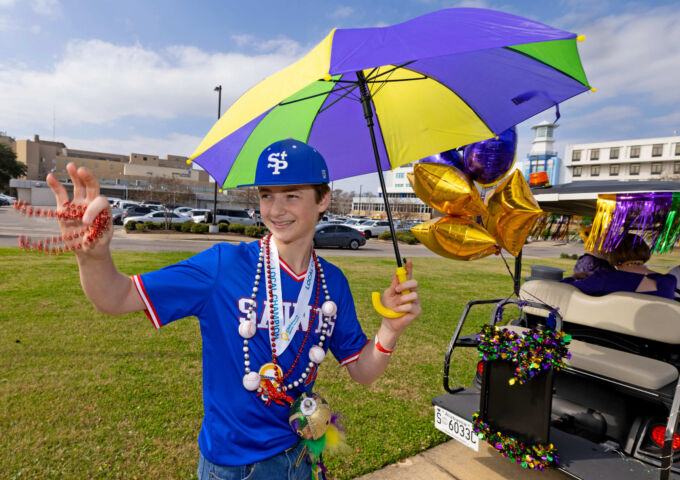 Parades held at Children’s & Women’s Hospital to celebrate Mardi Gras