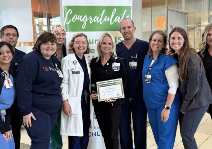 MCI Daisy Award presentation