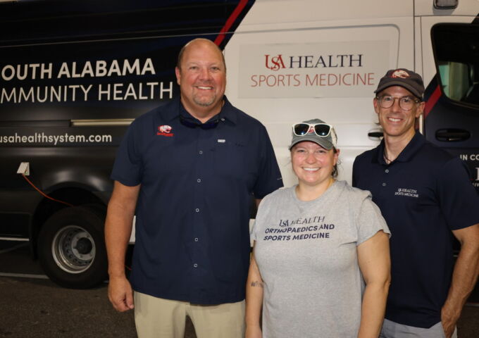 USA Health provides care for Dauphin Street Vault athletes