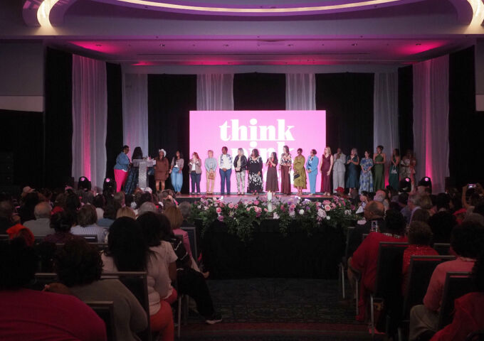 Think Pink Tea fashion show
