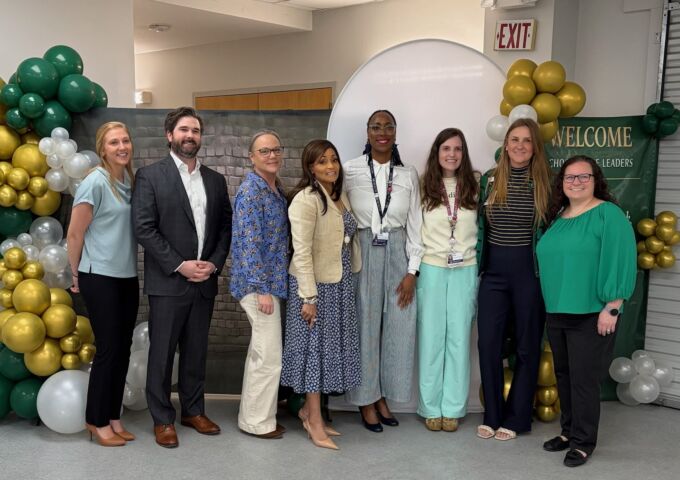 USA Health representatives recently took part in a meeting with school nurses from the Mobile County Public School System.