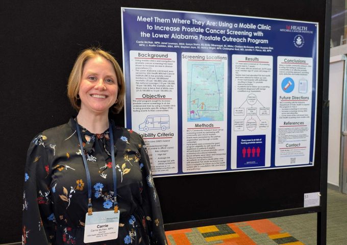 Mitchell Cancer Institute presents rural prostate cancer screening initiative at national conference