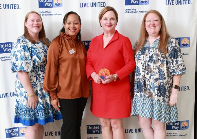 USA Health Children’s & Women’s Hospital named Outstanding Partner Agency by United Way