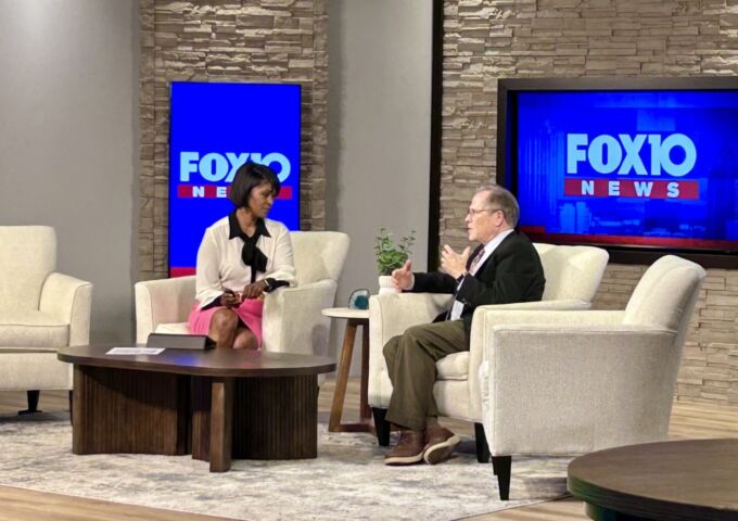 FOX10 studio interview