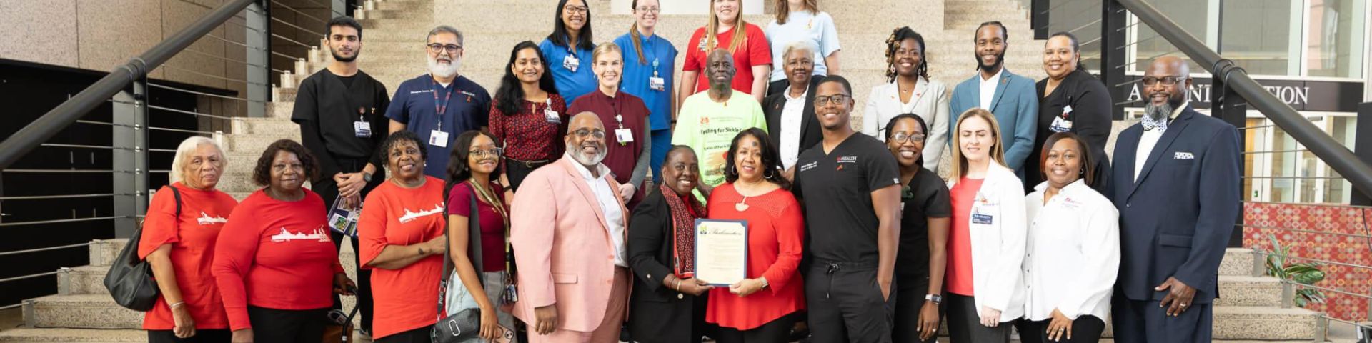 Local leaders recognize USA, USA Health during Sickle Cell Awareness Month 