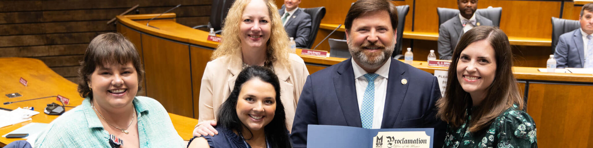 USA Health Stroke Program recognized during Stroke Awareness Month by the mayor of Mobile
