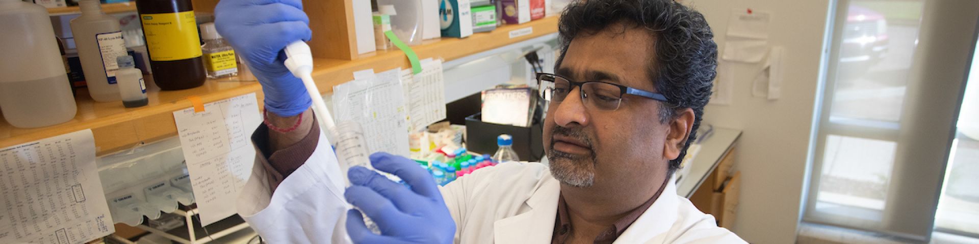 Ajay Singh, Ph.D., a cancer researcher at the USA Health Mitchell Cancer Institute and a professor of pathology at the University of South Alabama Frederick P. Whiddon College of Medicine, received a $1.39 million grant from the U.S. Department of Defense to study racial disparities in prostate cancer.