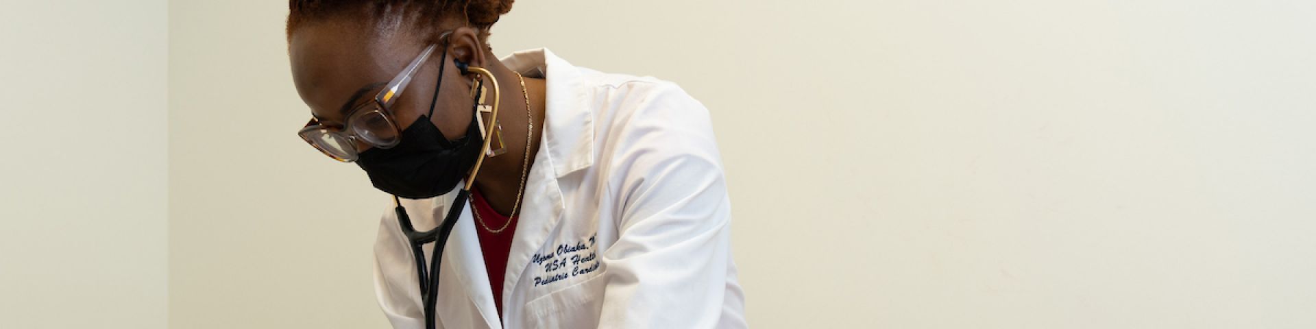 USA Health names Uzoma Obiaka, M.D., director of Pediatric Echocardiography Lab