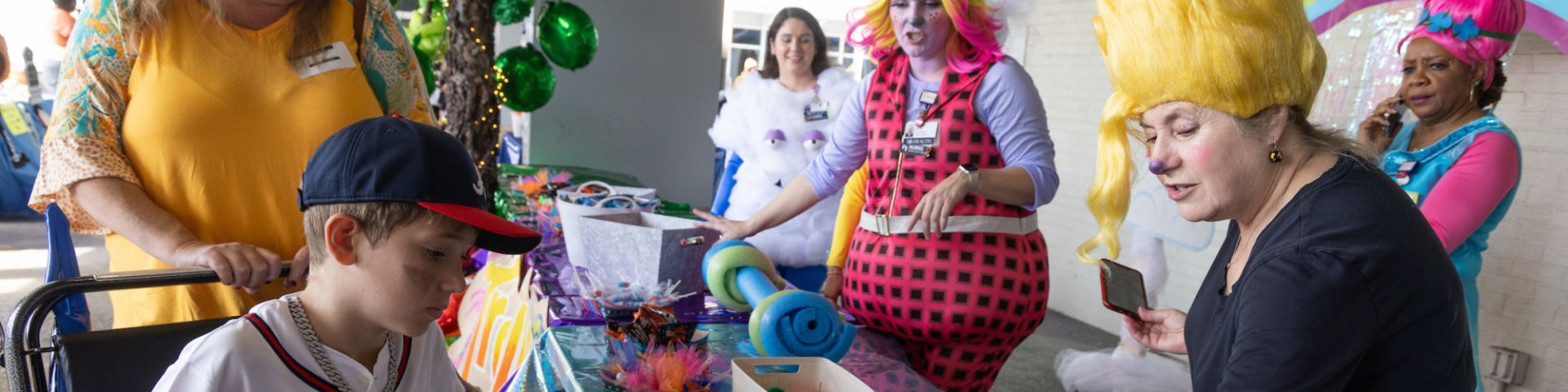 Young patients celebrate Halloween at USA Health Children's & Women's Hospital