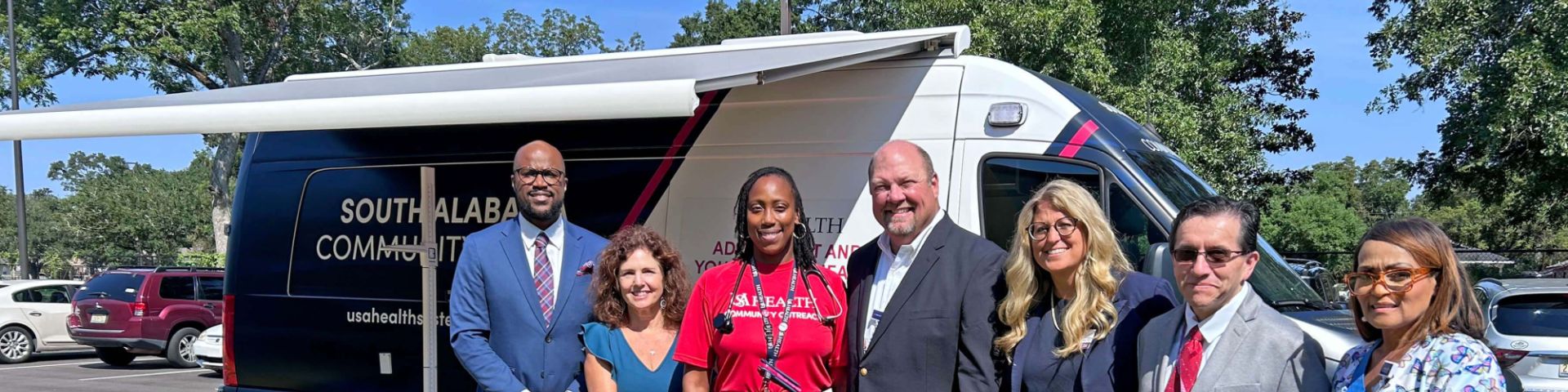USA Health launches mobile clinic to serve students at LeFlore Magnet High School