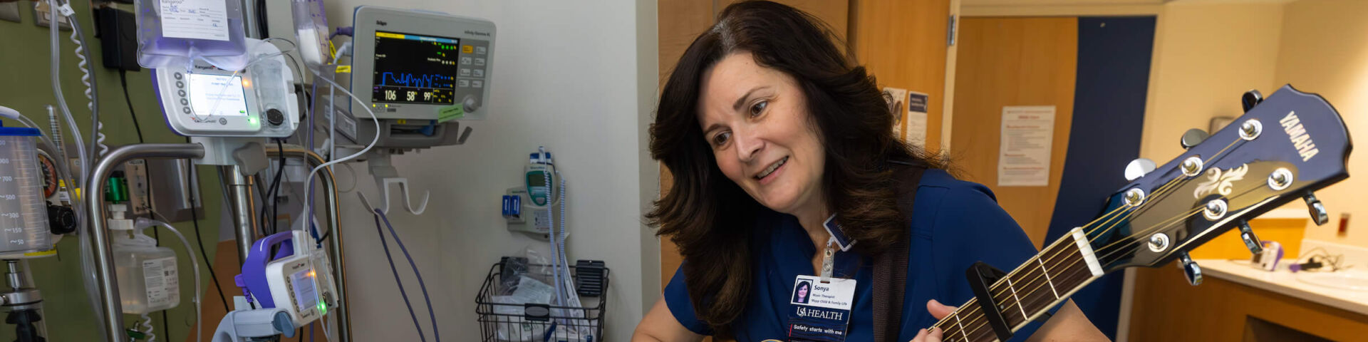 Board certified music therapist joins Children’s & Women’s Hospital staff 