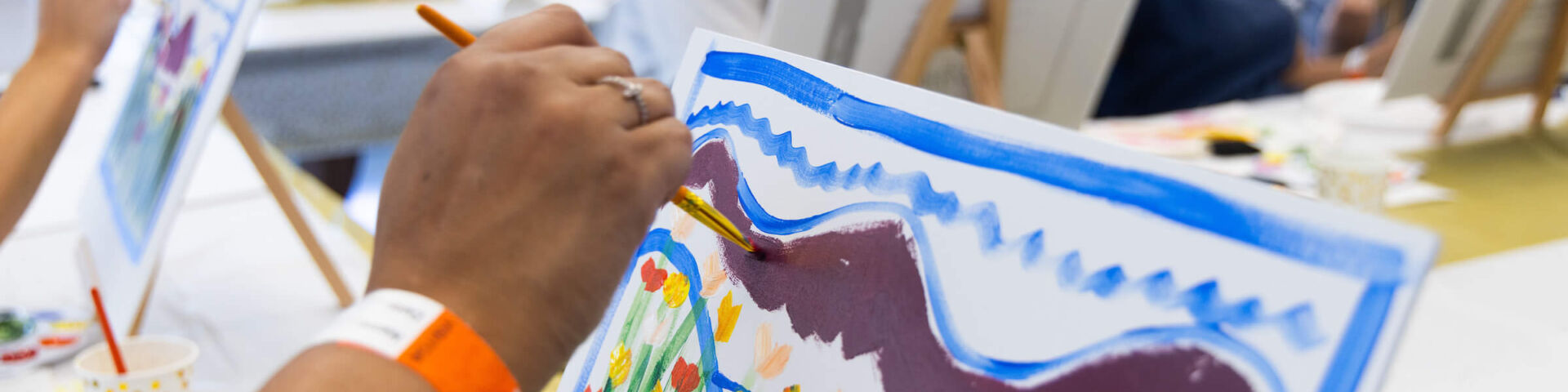 Strokes for Strokes painting class