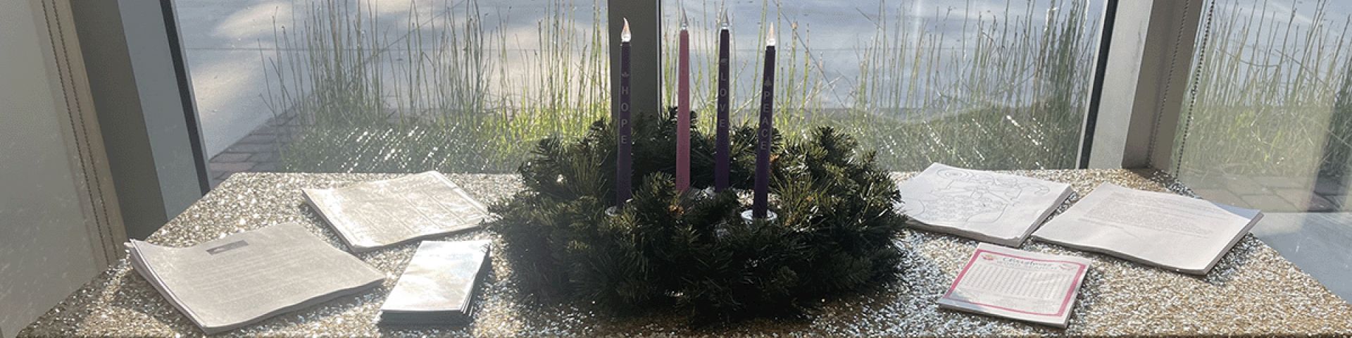 Menorahs, kinaras and advent wreaths were displayed throughout the health system on their proper dates during Advent and Hanukah.
