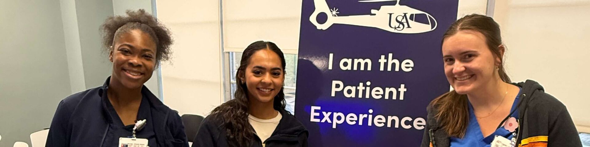 Nurses celebrating Patient Experience Week