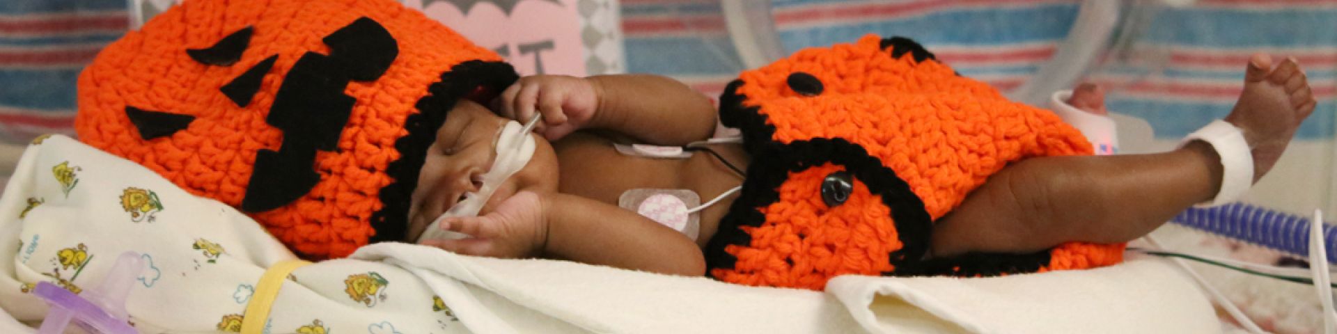 Marking milestones in the NICU: More than 60 infants celebrate their first Halloween