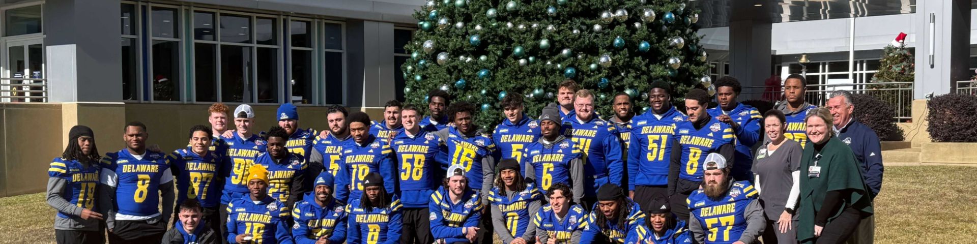 Required 68 Ventures Bowl team members visit Children’s & Women’s Hospital