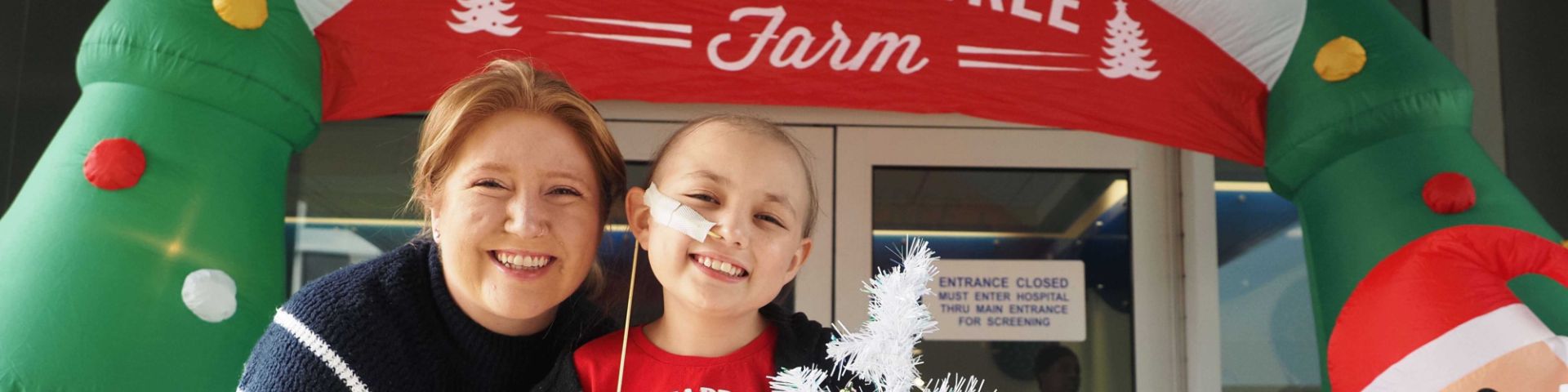Santa arrives by helicopter to spread holiday cheer at USA Health Children’s & Women’s Hospital, meets patients at ACE tree farm event