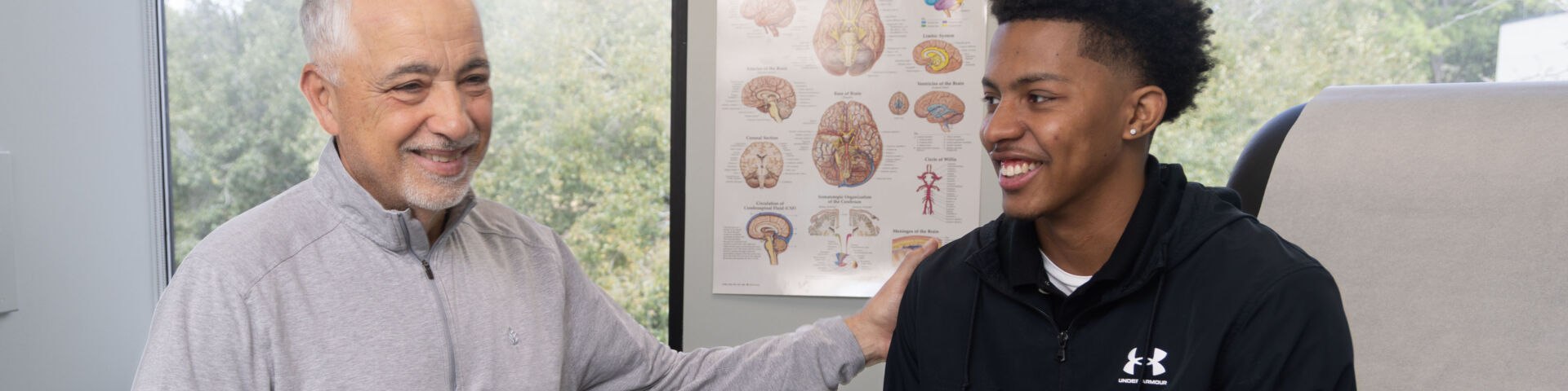 Anthony Martino, M.D., and Jamael Nettles