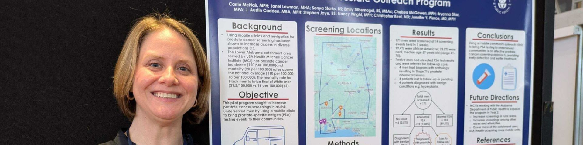 Mitchell Cancer Institute presents rural prostate cancer screening initiative at national conference