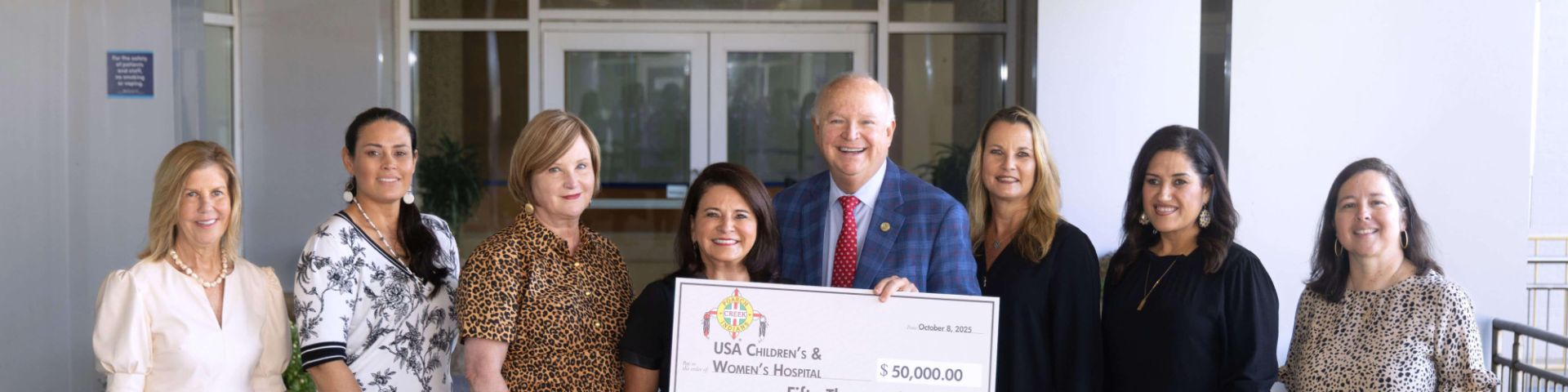 Poarch Creek Indians donate $50,000 to Children’s & Women’s Hospital for new pediatric monitors